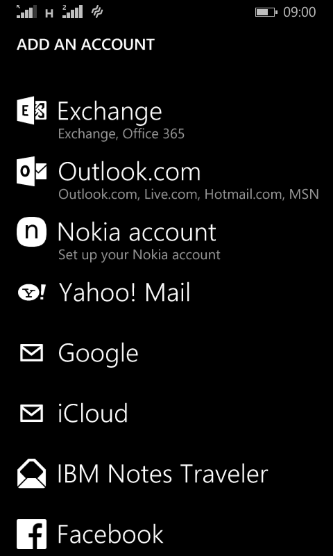 Comment configurer un compte de messagerie dans Windows Phone Wp_ss_20160421_0018